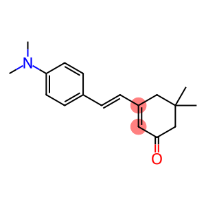 2-Cyclohexen-1-one, 3-[(1E)-2-[4-(dimethylamino)phenyl]ethenyl]-5,5-dimethyl-