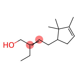 2-ethyl-4-(2,2,3-trimethylcyclopent-3-en-yl)-but-2-en-1-ol,mixtureofisomers