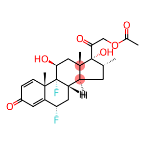 acetic acid [(6S,9R,11S,14S,16R,17R)-6,9-difluoro-17-glycoloyl-11-hydroxy-3-keto-10,13,16-trimethyl-6,7,8,11,12,14,15,16-octahydrocyclopenta[a]phenanthren-17-yl] ester