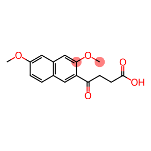 4-(3,6-dimethoxy-2-naphthalenyl)-4-oxobutanoic acid