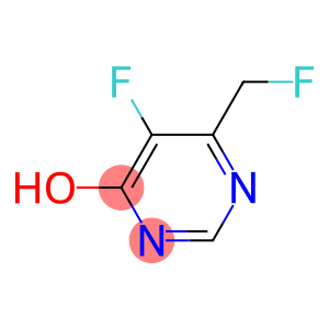 4-Pyrimidinol, 5-fluoro-6-(fluoromethyl)- (8CI)