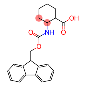 Cyclohexanecarboxylic acid, 2-[[(9H-fluoren-9-ylmethoxy)carbonyl]amino]- (9CI)