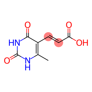 3-(2,4-dioxo-6-methyl-5-pyrimidinyl)acrylic acid