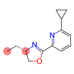 Pyridine, 2-cyclopropyl-6-[(4S)-4-ethyl-4,5-dihydro-2-oxazolyl]-
