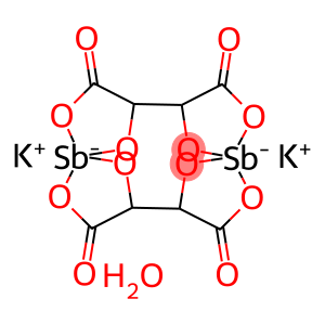 Potassium antimony(III) oxide tartrate trihydrate