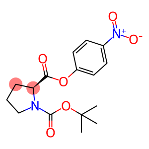 N-叔丁氧羰基-L-脯氨酸-对硝基苯酯