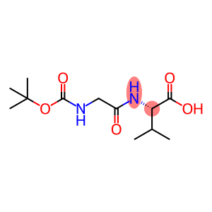(S)-2-(2-((叔丁氧羰基)氨基)乙酰氨基)-3-甲基丁酸