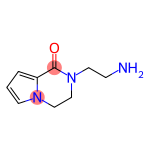 Pyrrolo[1,2-a]pyrazin-1(2H)-one, 2-(2-aminoethyl)-3,4-dihydro- (9CI)