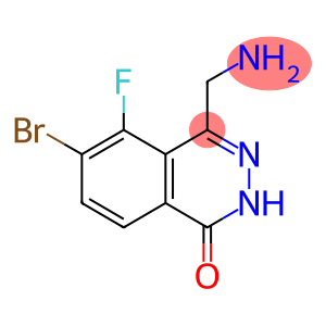 4-(Aminomethyl)-6-bromo-5-fluorophthalazin-1(2H)-one