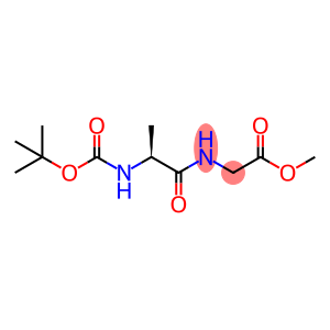 Glycine, N-[(1,1-dimethylethoxy)carbonyl]-L-alanyl-, methyl ester