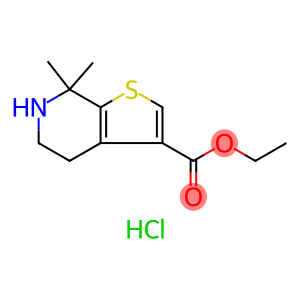 Ethyl 7,7-dimethyl-4,5,6,7-tetrahydrothieno[2,3-c]pyridine-3-carboxylate hydrochloride