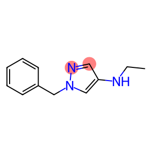1-benzyl-N-ethyl-pyrazol-4-amine