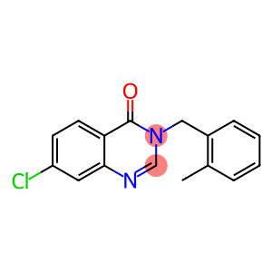 4(3H)-Quinazolinone, 7-chloro-3-[(2-methylphenyl)methyl]-