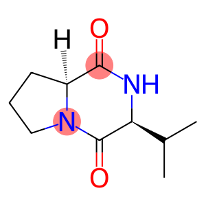 (3S,8aS)-3-Isopropyl-6,7,8,8aα-tetrahydropyrrolo[1,2-a]pyrazine-1,4(2H,3H)-dione