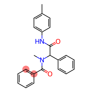 Benzamide, N-methyl-N-[alpha-(p-tolylcarbamoyl)benzyl]- (8CI)
