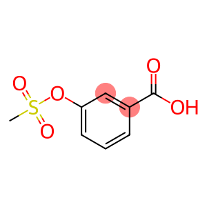 3-(methylsulfonyloxy)benzoic acid