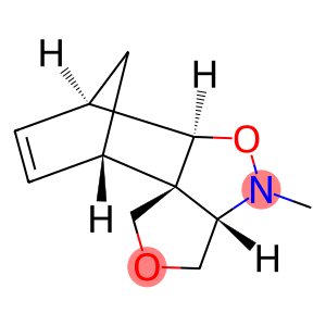 6,9-Methano-1H,3H,9H-furo[3,4-c][1,2]benzisoxazole,3a,4,5a,6-tetrahydro-4-methyl-,(3aR,5aS,6S,9R,9aS)-rel-(9CI)