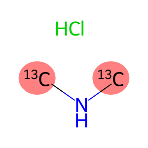 二甲胺-13C2 盐酸盐