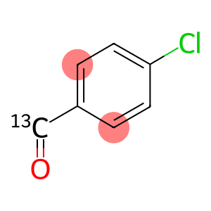 4-氯苯甲醛-Α-13C