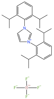 1,3-bis[2,6-di(propan-2-yl)phenyl]imidazol-1-ium,tetrafluoroborate