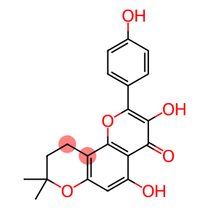 4H,8H-Benzo[1,2-b:3,4-b']dipyran-4-one, 9,10-dihydro-3,5-dihydroxy-2-(4-hydroxyphenyl)-8,8-dimethyl- (9CI)