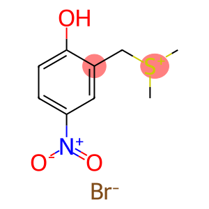 dimethyl(2-hydroxy-5-nitrobenzyl)*sulfonium bromi