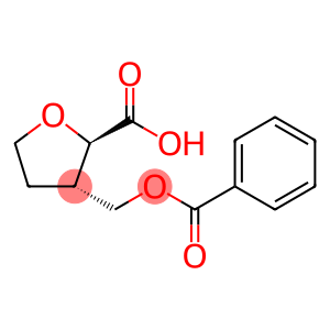 (2R,3S)-3-((Benzoyloxy)methyl)tetrahydrofuran-2-carboxylic acid