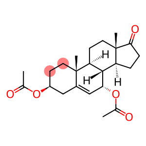 Androst-5-en-17-one, 3,7-bis(acetyloxy)-, (3beta,7alpha)- (9CI)