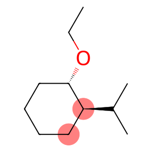 Cyclohexane, 1-ethoxy-2-(1-methylethyl)-, (1R,2S)-rel- (9CI)