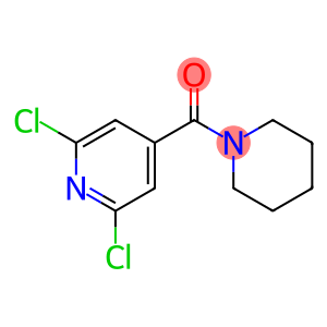 (2,6-DICHLOROPYRIDIN-4-YL)(PIPERIDINO)METHANONE