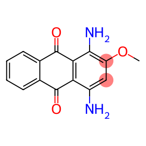 1,4-diamino-2-methoxy-10-anthracenedione