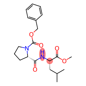 L-Leucine, 1-[(phenylmethoxy)carbonyl]-L-prolyl-, methyl ester