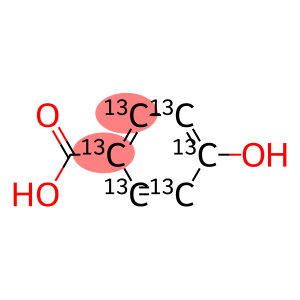 4-Hydroxybenzoic acid-(phenyl-13C6)