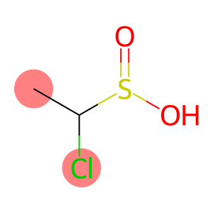 1-chloroethanesulphinic acid