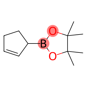 2-(环戊-2-烯-1-基)-4,4,5,5-四甲基-1,3,2-二氧硼杂环戊烷