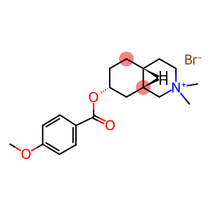 Isoquinolium, 1,2,3,4,4a-beta,5,6,7,8,8a-beta-decahydro-7-alpha-hydrox y-2,2-dimethyl-, bromide, p-anisate