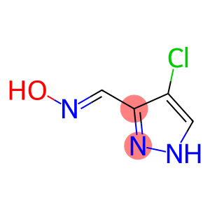 1H-Pyrazole-3-carboxaldehyde,4-chloro-,oxime(9CI)