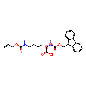 L-Lysine, N2-[(9H-fluoren-9-ylmethoxy)carbonyl]-N2-methyl-N6-[(2-propen-1-yloxy)carbonyl]-