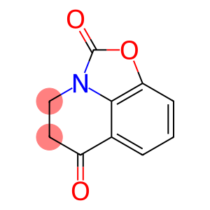 2H,6H-Oxazolo[5,4,3-ij]quinoline-2,6-dione,  4,5-dihydro-  (8CI,9CI)