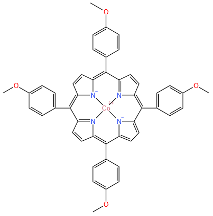5,10,15,20-TETRAKIS(4-METHOXYPHENYL)-21H ,23H-PORPHINE COBALT(II), SYNTHETIC