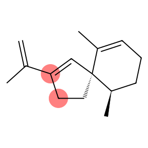Spiro[4.5]deca-1,6-diene, 6,10-dimethyl-2-(1-methylethenyl)-, (5S,10R)-