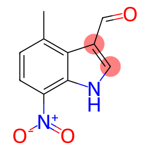 1H-Indole-3-carboxaldehyde, 4-methyl-7-nitro-