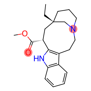 [7S,(+)]-7-Ethyl-1,4,5,6,7,8,9,10-octahydro-2H-3,7-methanoazacycloundecino[5,4-b]indole-9β-carboxylic acid methyl ester