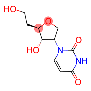1,4-ANHYDRO-2,5-DIDEOXY-2-(3,4-DIHYDRO-2,4-DIOXO-1(2H)-PYRIMIDINYL)-D-ARABINO-HEXITOL