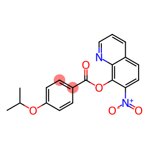 7-Nitro-8-quinolyl=p-isopropoxybenzoate