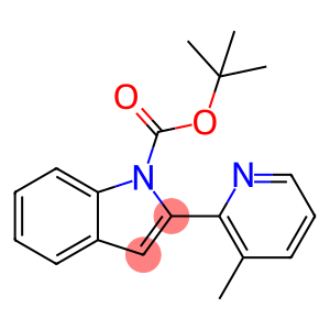 tert-Butyl 2-(3-methyl-2-pyridyl)-1H-indole-1-carboxylate