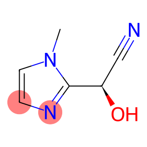 1H-Imidazole-2-acetonitrile,alpha-hydroxy-1-methyl-,(alphaS)-(9CI)