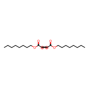 2-Butenedioic acid dioctyl ester