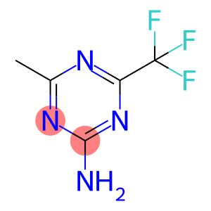 1,3,5-Triazin-2-amine, 4-methyl-6-(trifluoromethyl)-