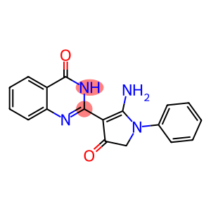 2-(2-amino-4-oxo-1-phenyl-4,5-dihydro-1H-pyrrol-3-yl)-4(3H)-quinazolinone